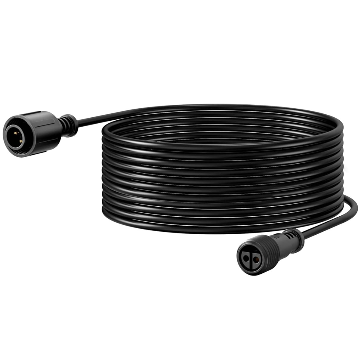 IP65 Waterproof Extension Cable for Solar Spotlights, Garden Spike Lights, LED Strip Lights5M 2 PIN