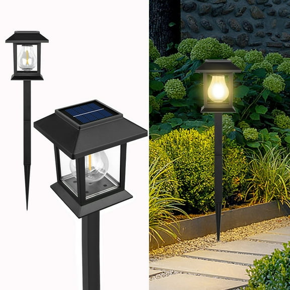 IP65 Waterproof Solar LED Garden Light for Patio and Yard Outdoor Pathway Lighting