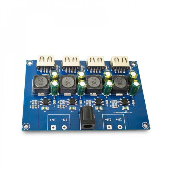 IP6505 4 Channel QC3.0 QC2.0 USB DC-DC Buck Converter Charging Step Down Module 5-32V 9V 12V 24V to Fast Quick Charger Module