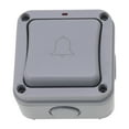 thumbnail image 1 of IP66 Outdoor Waterproof And Dustproof Doorbell Button Switch 220V~250V Plastic, 1 of 6