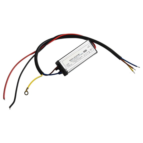 IP66 Rated LED Driver 10W 60W 300 1800MA Power Supply for Floodlights with Aluminum Shell and Electronic Components for Waterproof Performance (30W (20W (600MA))