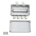 thumbnail image 1 of IP66 Waterproof Junction Box 2 in 4 Out Waterproof Electrical Box for Diameter 4-8 G21238, 1 of 6