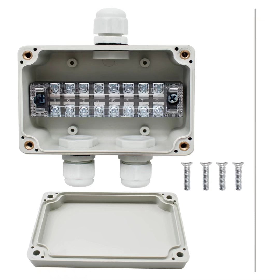 WJUAN BSFSFXH, White 3.9 x 2.6 x 1.9, 1-Gang Rectangular ABS Plastic, Waterproof Electrical Box