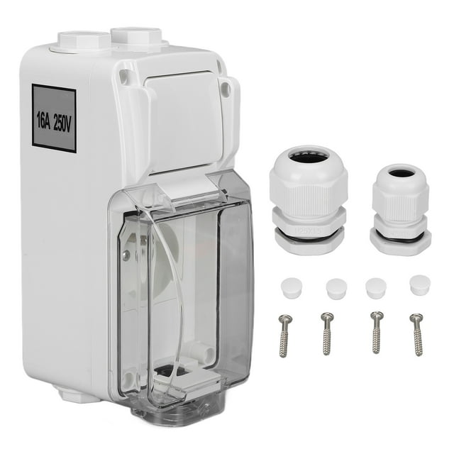 IP66 Waterproof Socket ABS Shell Toggle Switch Outlet Combination