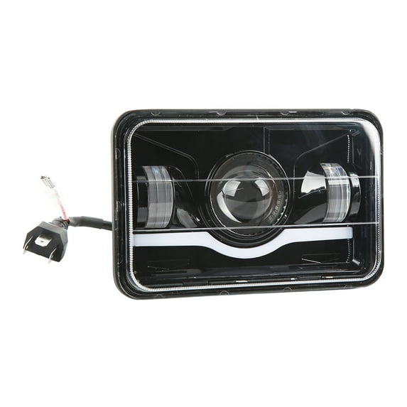 IP67 Rated LED Headlight, Square Design W/ DRL, Replacement For Cherokee 2000,2016