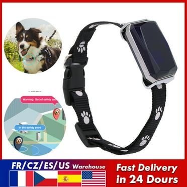 IP67 Waterproof Mini Pets GPS AGPS LBS Wifi Tracker Real-time Tracking Collar Dog Cat Find Device Bell Rings Tracking Locator