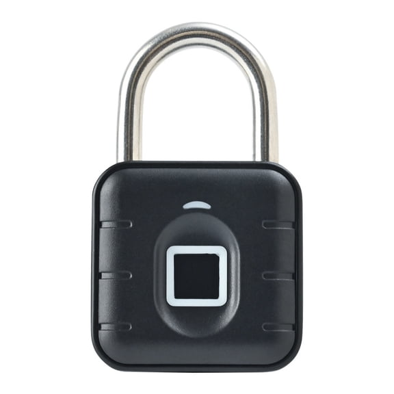 IP67 Waterproof Smart Lock Fingerprint Padlock, -10~45 Wide Temp, 304 Stainless Steel Shackle