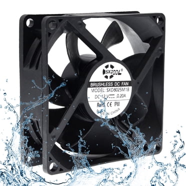 GDSTIME 120mm X 25mm 12V DC High Performance Brushless Cooling Fan PWM...