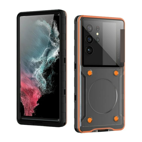 IP68 Diving Phone Case For iPhone 16 15 Samsung S25 Edge S24 Ultra S23 FE A55 Xiaomi 15 iPhone 16E 15 Underwater Waterproof Box