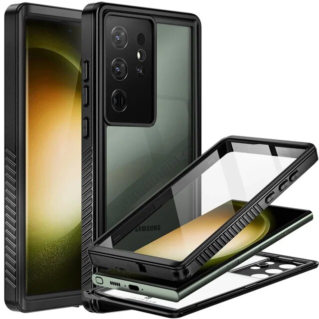 IP68 Shellbox Waterproof Case For Samsung Galaxy S24 S23 S22 Ultra FE