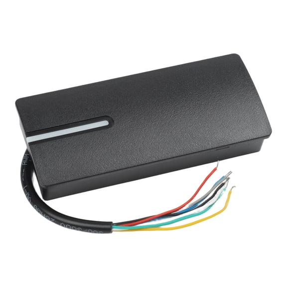 IP68 Waterproof Access Control Card Reader 125kHz 13.56MHz Dual Frequency WG26 WG34 Output EM Mifare Proximity Reader for Door Entry System Black