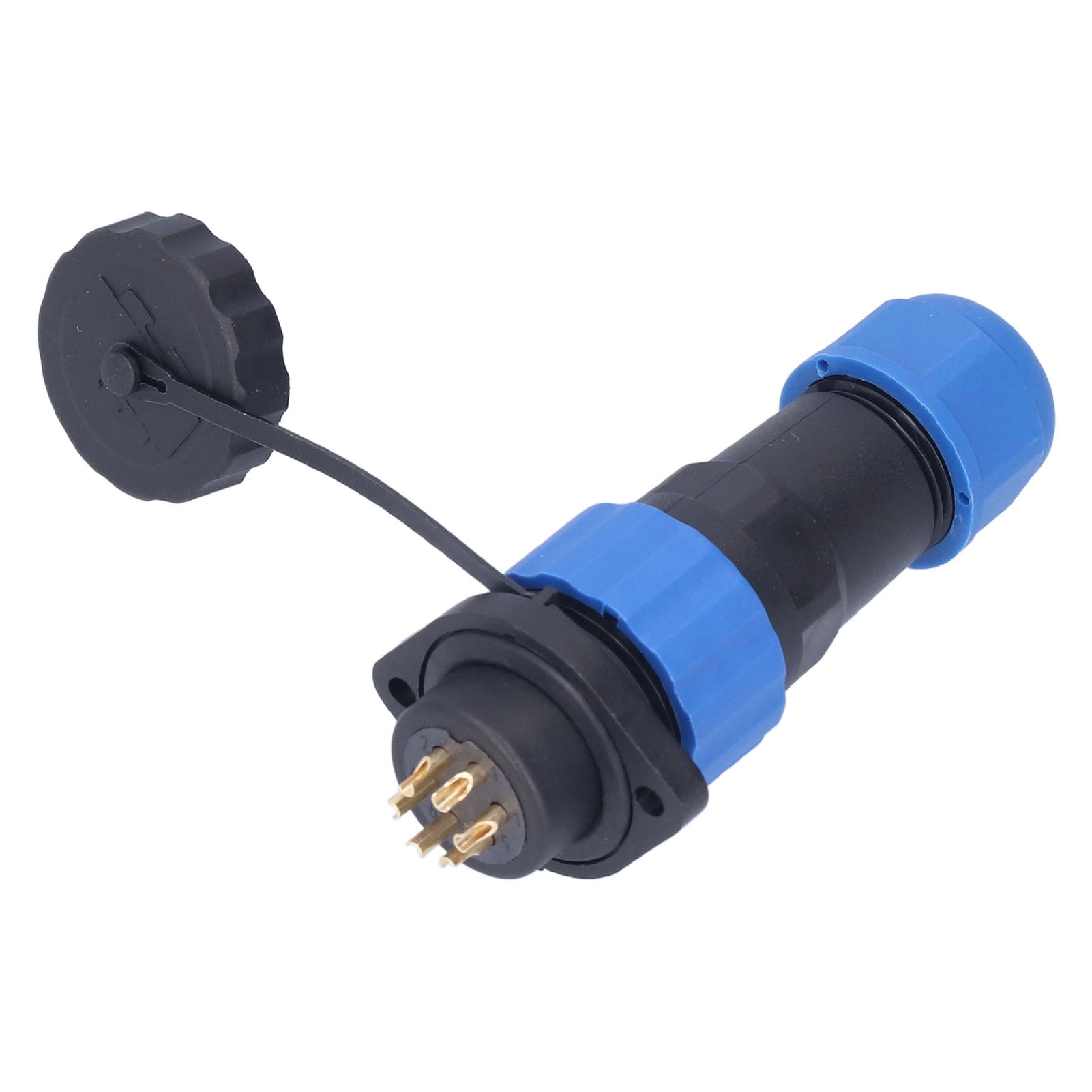 Eonvic HP20 Waterproof Aviation Connector - 5 Pin, IP67, Panel Mount For Lighting & Outdoor Equipment