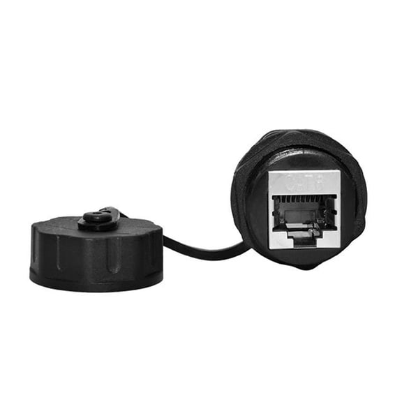 IP68 Waterproof RJ45 Cable Connectors for Outdoor Use Supports Cat6A Ethernet Devices and Fast Speed Networking