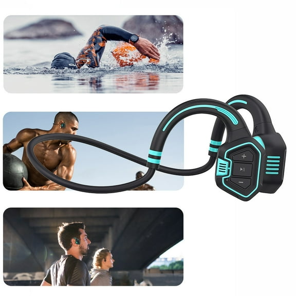 IP68 Waterproof Swimming Sports Wireless Earphones Magnetic Charging Bluetooth Headphones Are Not In Ear And Contain 16G Internal Storage EarbudsNH025