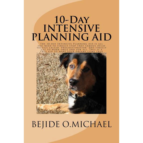 IPA 010: 10-Day INTENSIVE PLANNING AID : The Intensive Planning Aid is all you need to finally stop that famous delay tactics called 'procrastination' and finally get to work once and for all (Series #1) (Paperback)