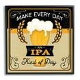 thumbnail image 1 of IPA Kind Of Day Beer Sign Food & Beverage Graphic Art Black Framed Art Print Wall Art, 1 of 7