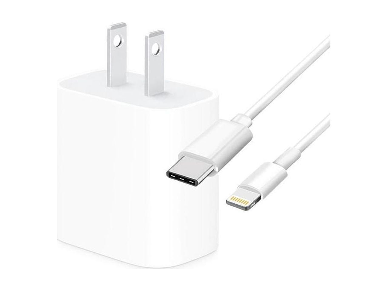4XEM 4XIPADKITC6 White iPad Kit with 20W Charger and 6FT USB Type C to 8 Pin Cable