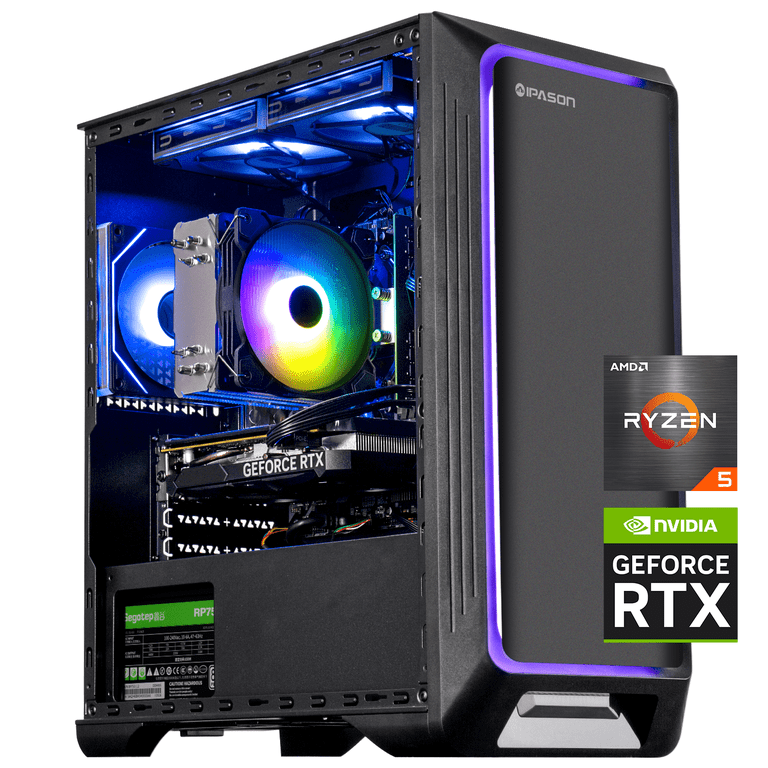 RYZEN5 5600X RTX3080　ゲーミングPC Amazon.com: Skytech Shiva Gaming PC Desktop - AMD Ryzen 5