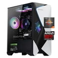 IPASON Gaming Desktop Pc, AMD Ryzen 5 5600G 3.9Ghz, Radeon Vega 7 Integrated Graphics, 1TB Ssd, 16G 3200MHz, Wifi, Windows 11 home 64-Bit
