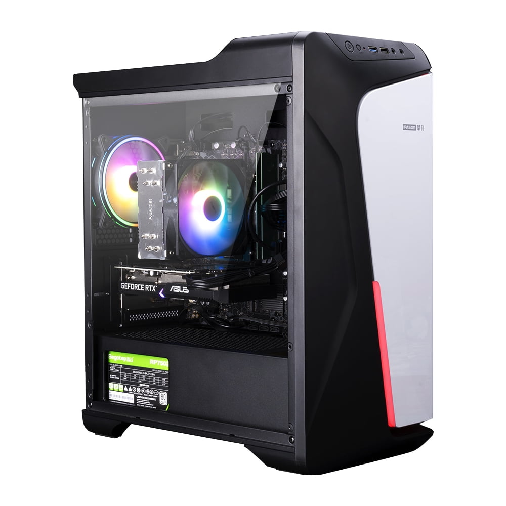 IPASON Gaming Desktop Pc, Intel I5 12400F, GeForce RTX3050 8GB, 500GB ...