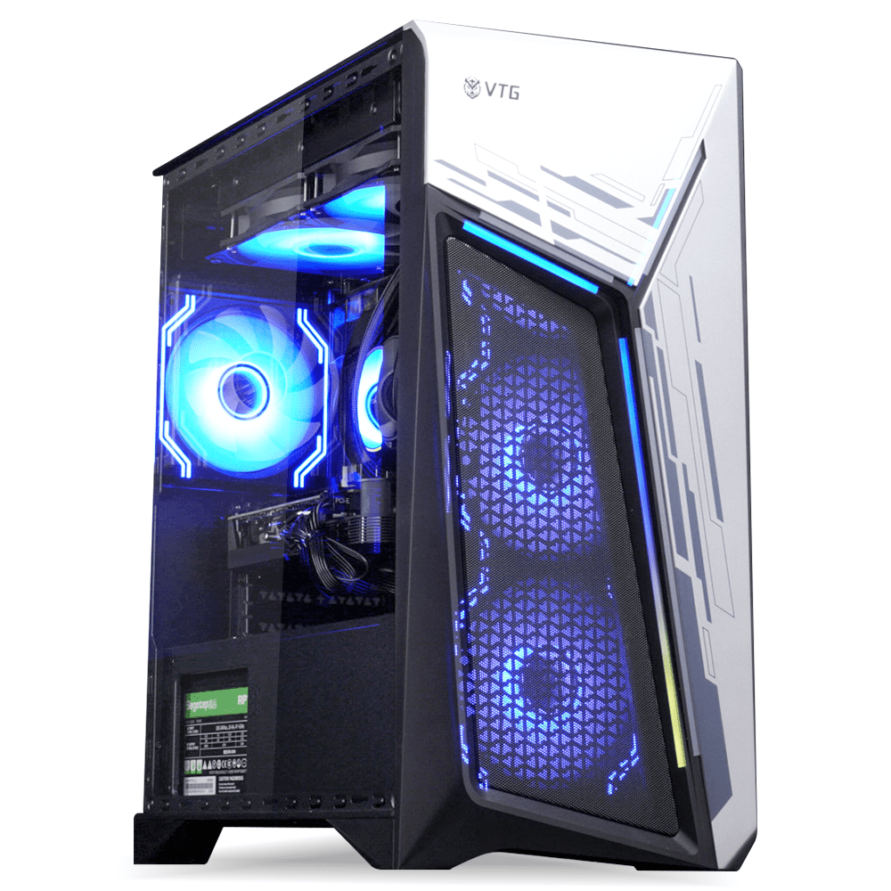 IPASON Gaming Desktop PC Ryzen7 5700X (8 Core up to 4.6GHz 7nm)32GB RAM, 1TB SSD NVMe,NVIDIA RTX4060,650W PSU,Windows 11 Home 64-bit
