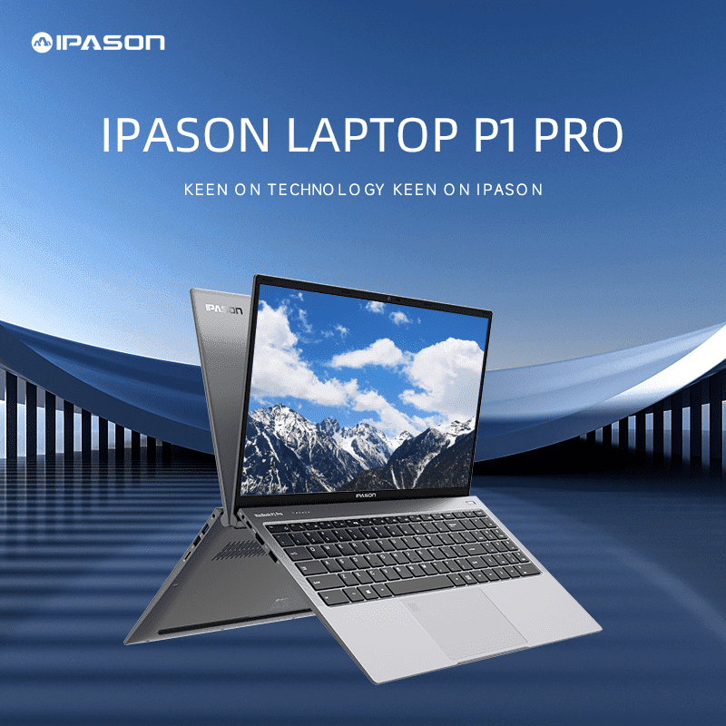 IPASON MaxBook P1 Pro Intel i5, 8GB RAM, 256GB SSD,15.6