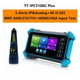 thumbnail image 1 of IPC-5200C Plus IP Camera Tester 5.4 Inch IPS Touch Screen Monitor CCTV Tester Support AHD/CVI/TVI/SDI/CVBS/IP Camera Tester ,Video Surveillance Testing, 1 of 5