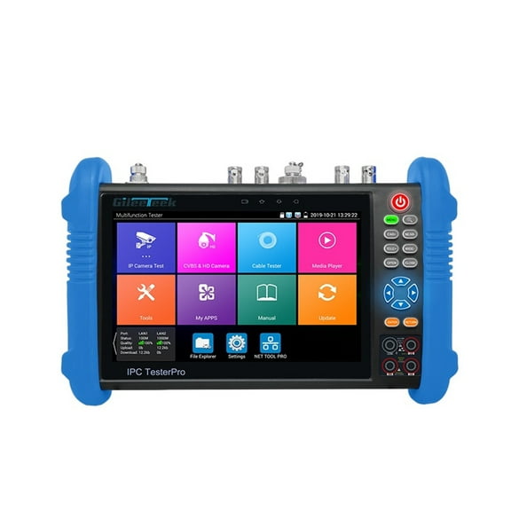 IPC-9800 7-inch IPS Touch Screen Monitor CCTV Tester With HD-TVI HD-CVI AHD SDI IP Camera 8MP AHD TVI CVI Tester Plus
