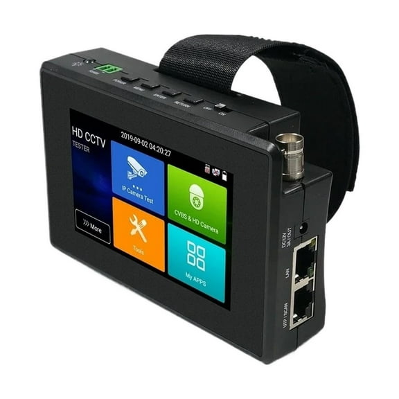 IPC1800plus 1080P 5-IN-1 TVI AHD CVI Analog IP CCTV Camera Tester Build In Battery Security Tester Monitor Video Test PTZ