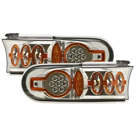 IPCW LEDC-2038S Toyota Fj Cruiser 2007 - 2011 Park Signals Front, LED Platinum Smoke