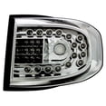thumbnail image 1 of IPCW LEDT-2038C Toyota Fj Cruiser 2007 - 2011 Tail Lamps, LED Crystal Clear, 1 of 2
