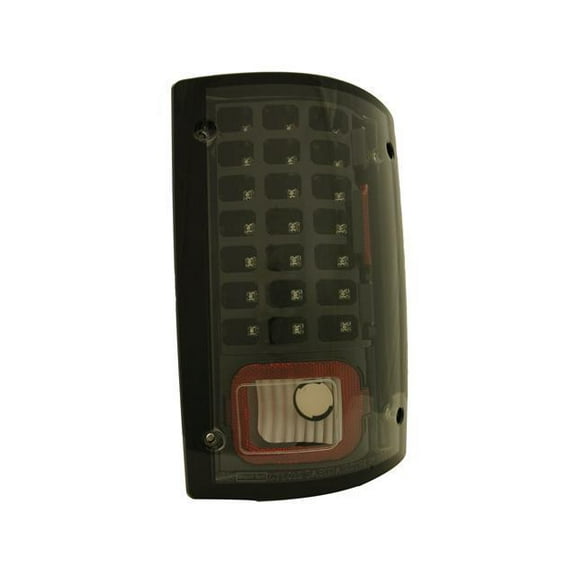 IPCW 95-12 Ford Econoline 00-05 Excursion Tail Lamps LED Black LEDT-502CB Pair
