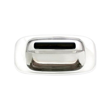 Chrome Tailgate Handle W/ Textured Bezel For 99-06 Chevy Silverado GMC Sierra