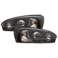 thumbnail image 1 of IPCW(CWS-352B2) 2004-2007 Chevy Malibu Black Projector Headlamps with Angel Eye, 1 of 3