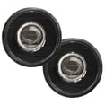 thumbnail image 1 of In Pro Car Wear CWS-420F Wrangler Head Lamps, Projector with Halo, Black, 1 of 2