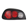 thumbnail image 1 of IPCW CWT-CE340CB Pontiac Grand Am 1996 - 1998 Tail Lamps, Crystal Eyes Bermuda Black, 1 of 2