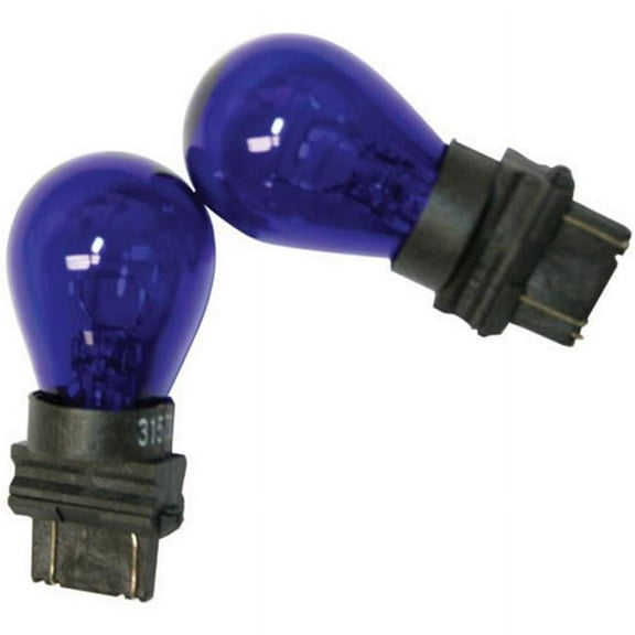 IPCW Colored Bulb 3157 Waffle Mount Blue
