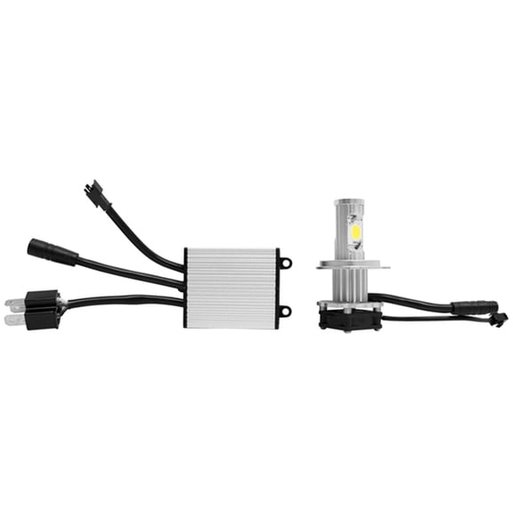 Adjure (H4-L30W) White 30W Cree 1800 Lumen H4 LED Headlight Bulb