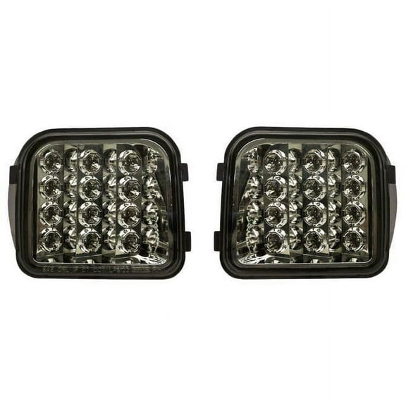 IPCW LEDC-346S Hummer H3 2006 - 2009 Park Signals Front- LED Platinum Smoke