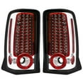 thumbnail image 1 of IPCW LEDT-305C Cadillac Escalade 2002 - 2006 Tail Lamps, LED Crystal Clear, 1 of 7