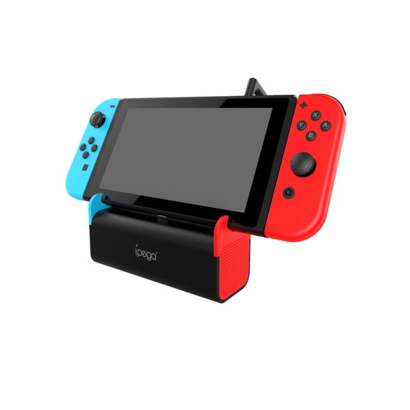 IPEGA 3-in-1 Nintendo Switch Stand with Speaker & Charger - Multi-Functional Dock for Switch/OLED/Lite, Gaming Sound Base with Fast Charging & Stable Display