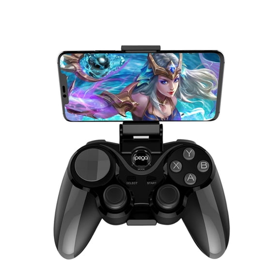 IPEGA Black King Kong Bluetooth Game Controller - Direct-Connect for Android/iOS Mobile Games, Plug-and-Play Ergonomic Gaming Pad for Competitive Play