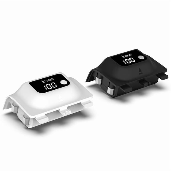 IPEGA High-Capacity Rechargeable Battery Pack for Xbox Series S/X Controllers, Digital Display LED Power Indicator, Long Lasting Gaming Accessory