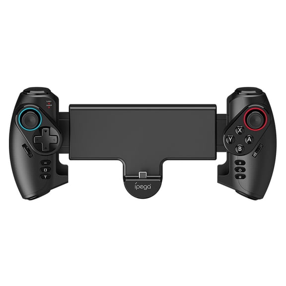 IPEGA Stretch Wireless Game Controller for Nintendo Switch/OLED - Splatoon Optimized, Turbo Auto-Fire, Six-Axis Motion & Adjustable Vibration, Plug-and-Play Grip Pad