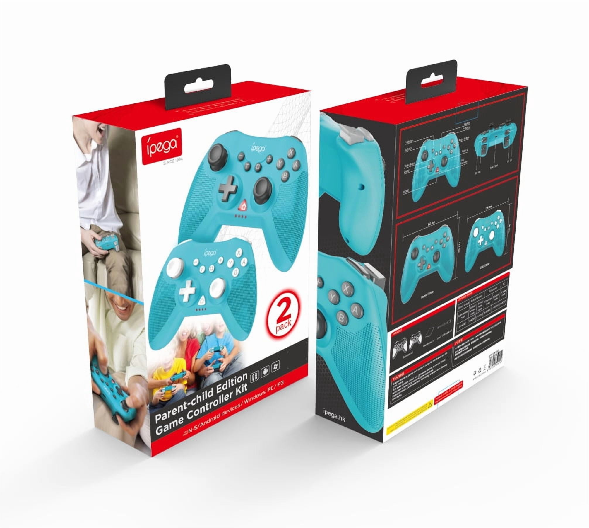 Parent Controller IPEGA Switch Wireless Bluetooth Controller Parent-Child Bundle - Six ...