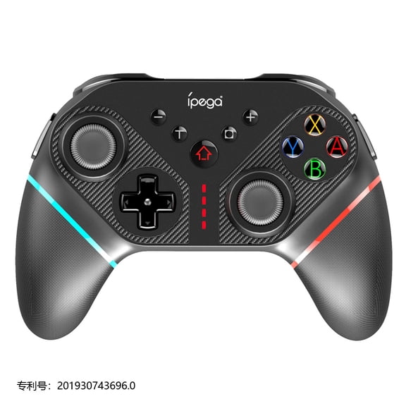 IPEGA Universal Wireless Bluetooth Game Controller for Switch/PS3/Android - Six-Axis Motion Control, Turbo Auto-Fire, Lag-Free Gaming Pad for Handheld & Console Play