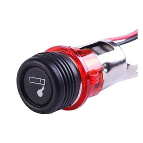 IPEWLEX 12V Universal Car Cigarette Lighter with Quick Heating and Mobile Charging Capabilities