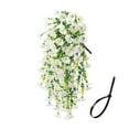 thumbnail image 1 of IPEWLEX Artificial Flower Hanging Basket - Simulated Rose Duct Decoration with Vines for Living Room, Bedroom, Patio, and Balcony, 1 of 6