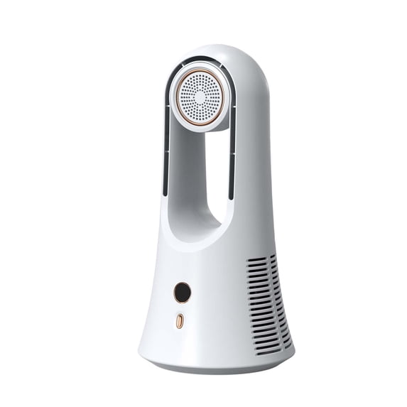 IPEWLEX Bladeless Portable Desk Fan with Aromatherapy Storage, Quiet Table Fan for Home, Office, and Bedroom - 14.2 Inch, 6 Wind Speed Options