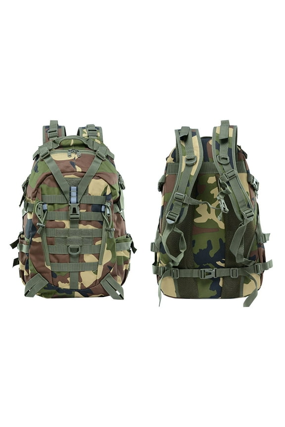 Camouflage Multi-Functional High Capacity Backpack with Water Repellent Material, Ideal for Outdoor Activities and Travel